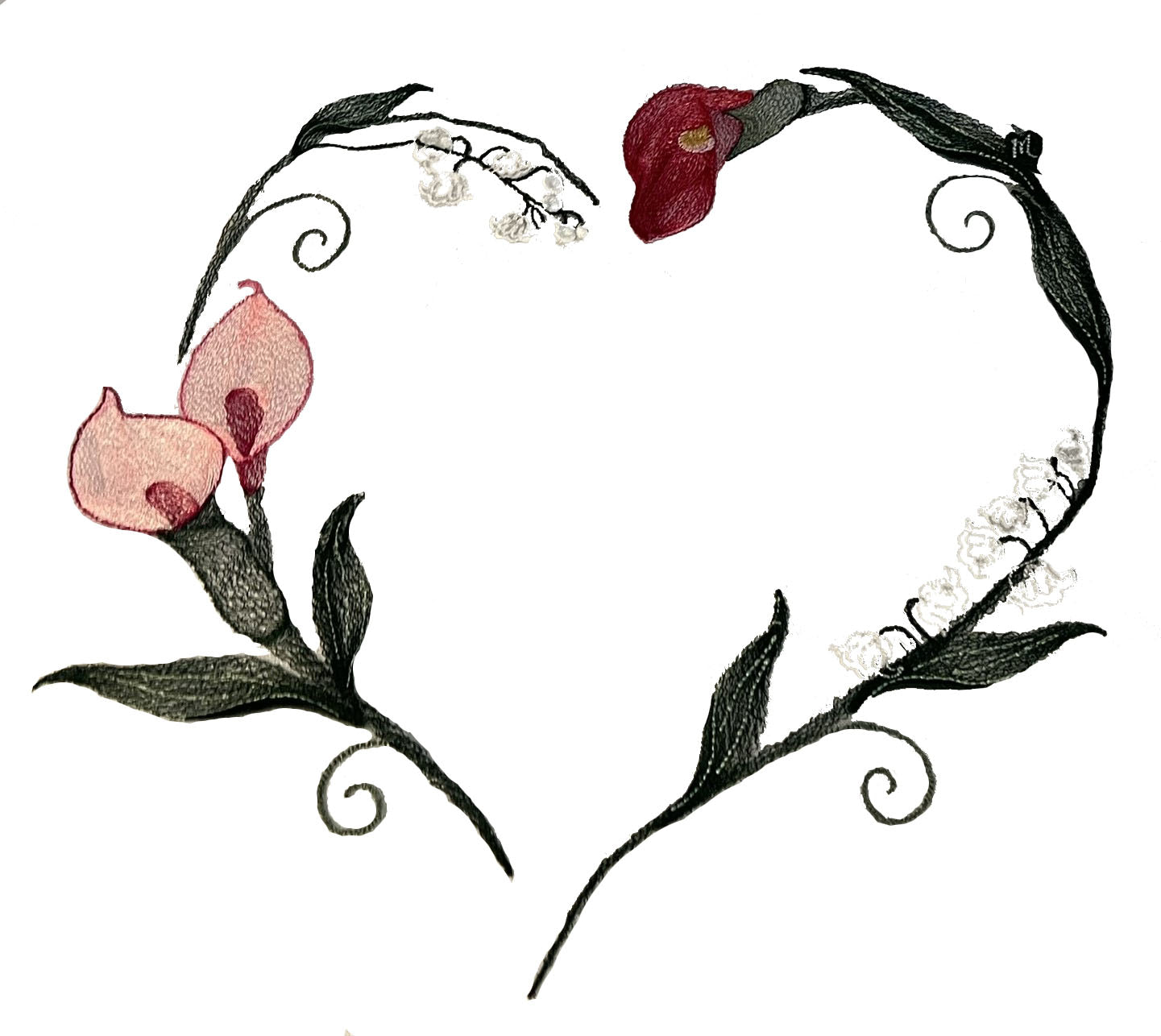 Design-Your-Own Distinctive Embroidered Veil by Michele