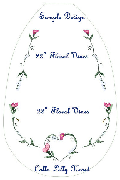 Design-Your-Own Distinctive Embroidered Veil by Michele