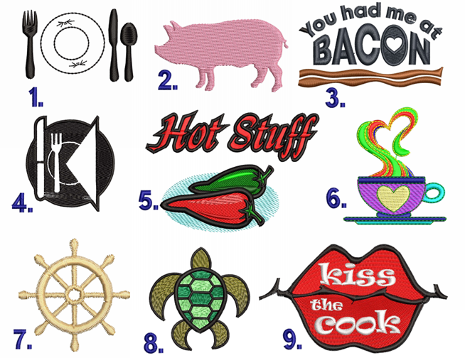 Design-Your-Own Personalized Embroidered Unisex Apron with Artwork - Special Message for your Favorite Chef!